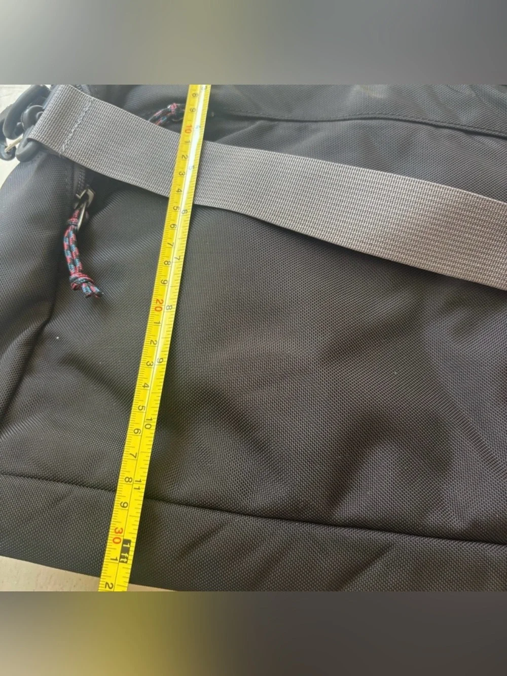 Patagonia Black Messenger Bag